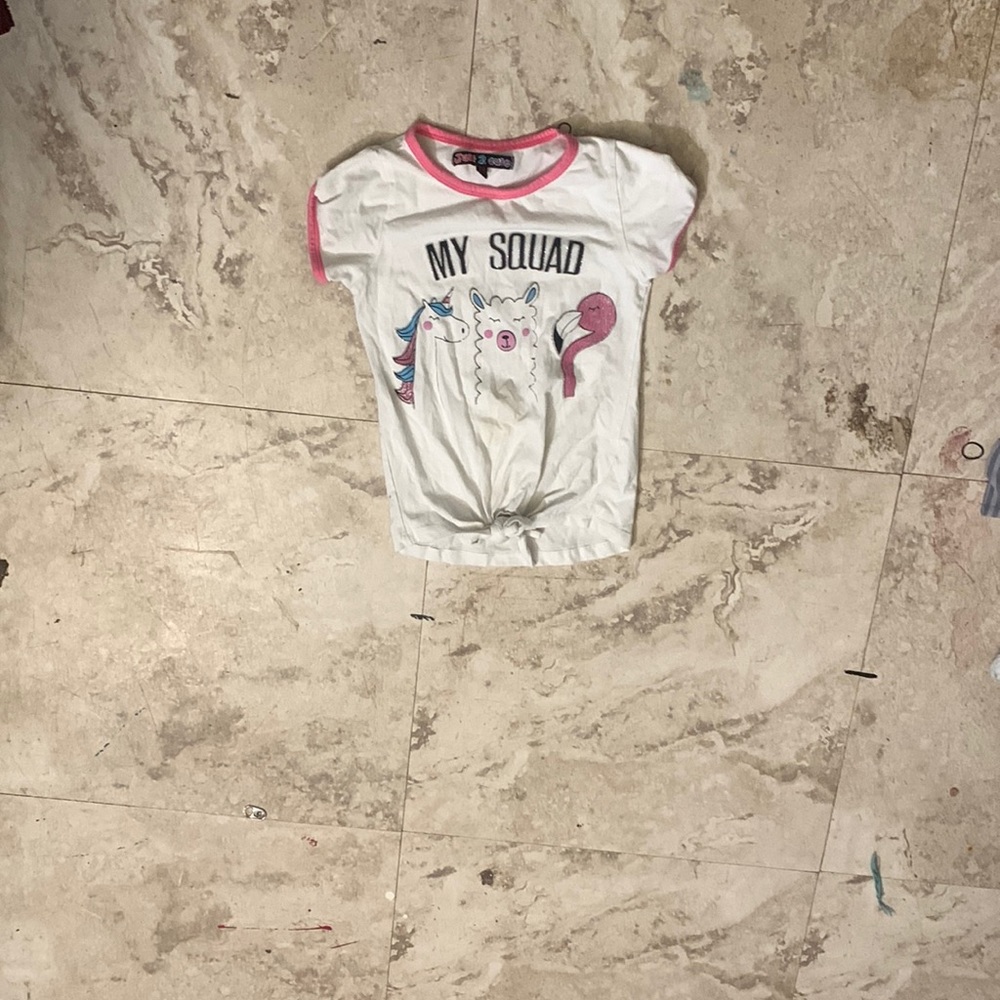 Unicorn shirt for kids size seven and eight